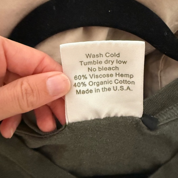 Jungmaven army green tshirt! XS - Picture 4 of 4